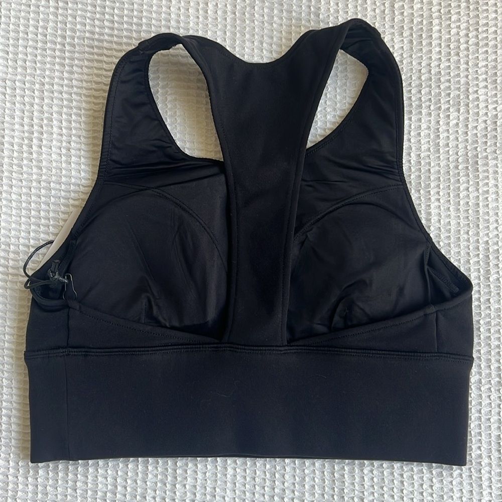 Nwt Italic Aura Racerback Women's Black Sports Bra Sz Xs — image 2 of 4
